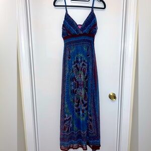 She’s Cool Bohemian Maxi Dress